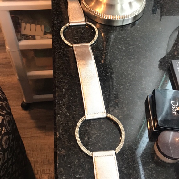 Valentino crystal belt and metallic strap 34 main image 4